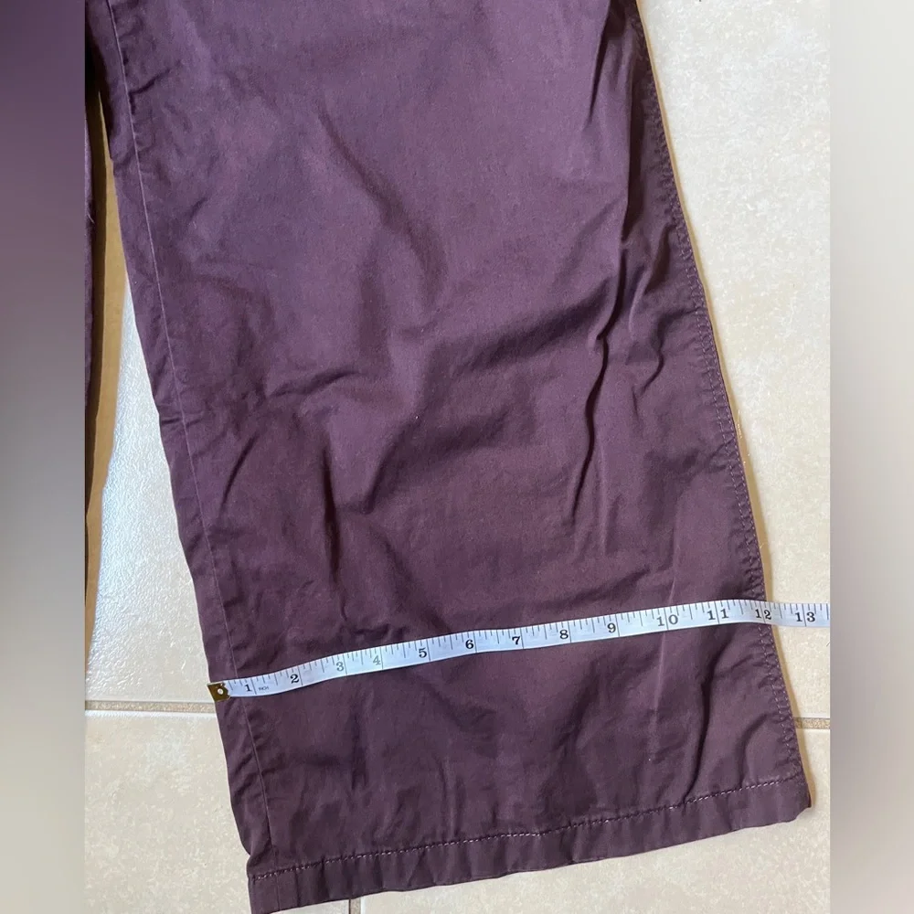 COS Burgundy Wide-Leg Pants - Picture 11 of 12